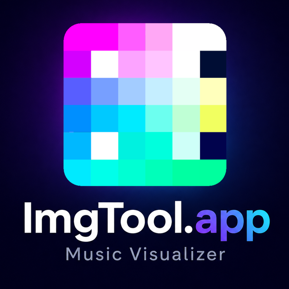 ImgTool.app Music Visualizer logo